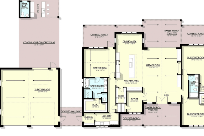 BP-2001-Brashear-Barndominium-House-Plan bp-2001 blueprint