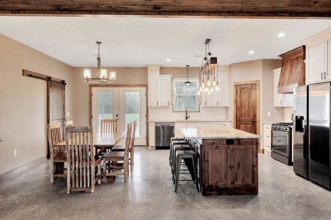 22-Kitchen_1600x Henry RP-10003 barndominium kitchen & dining
