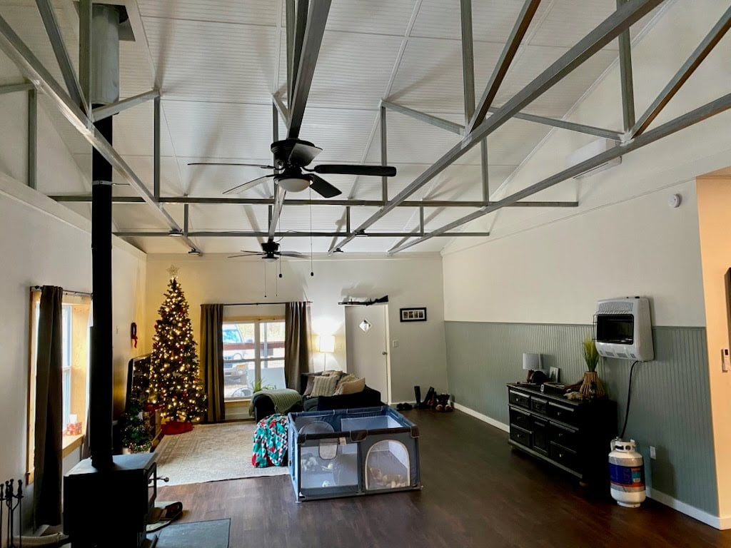 PL-62514 Constantine barndominium living space in the completed home