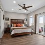 Dover GJ-4405 barndominium master bedroom