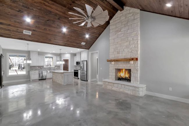 vaultceiling_1600x Radcliffe RP-10002 barndominium living room full view
