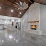 Radcliffe RP-10002 barndominium living room full view