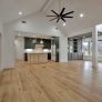 Allen barndominium plan RP-10006 build photo living room