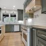 Allen barndominium plan RP-10006 build photo kitchen oven