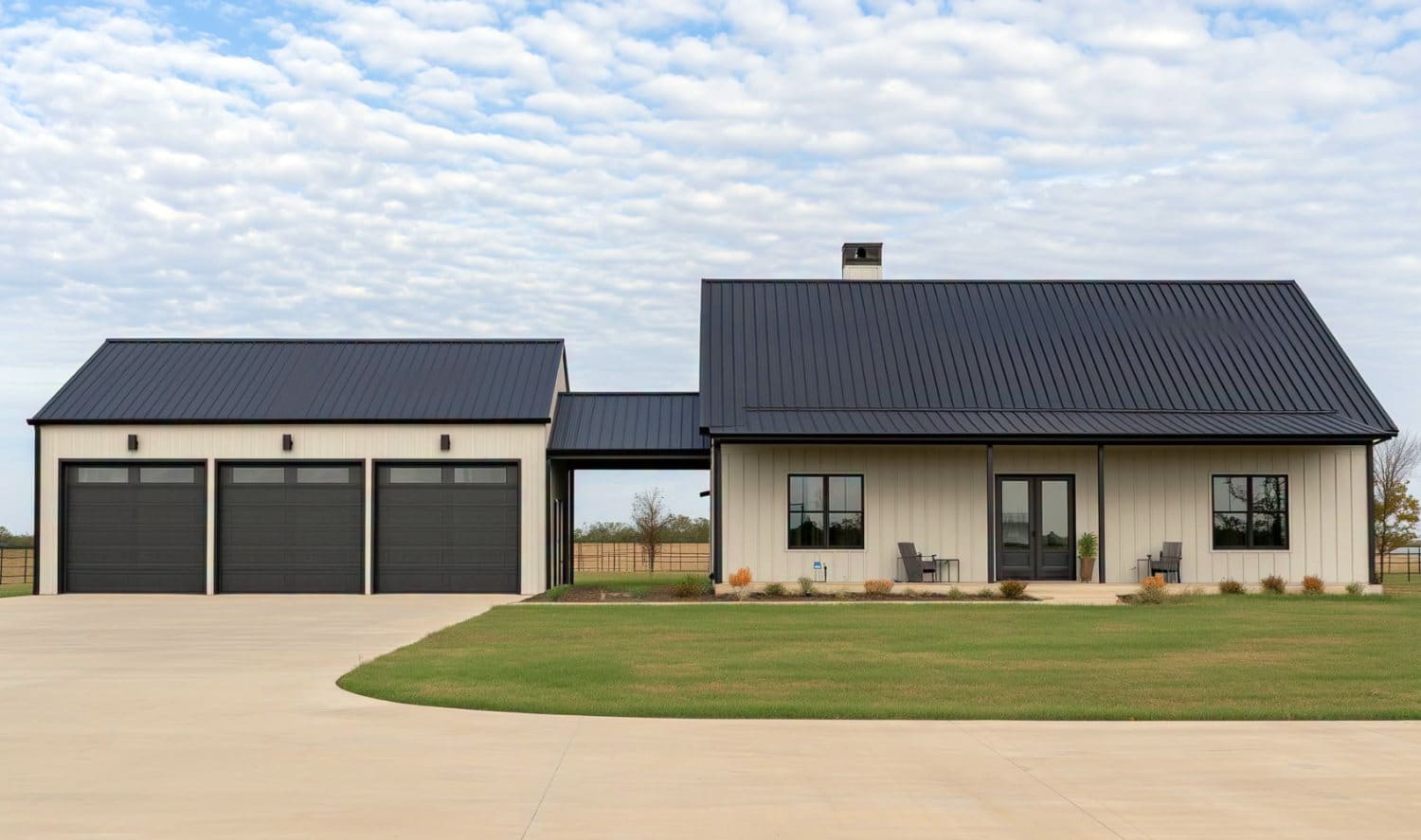 Barndominium With Breezeway Plans