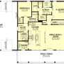 Linda HPZ-22019 barndominium floor plan