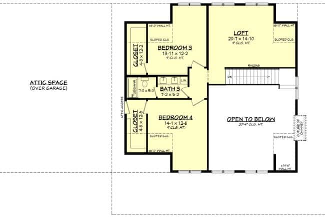 HPZ-22019_Linda_Barndominium_Second_Floor_Plan_1600x Linda HPZ-22019 barndominium 2nd floor blueprint