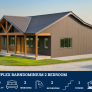 Bastrop PL-61101 barndominium — 2 bed, 2 bath, 1,500 sq ft