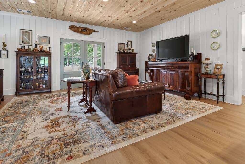 PL-62301-A Anna barndominium with carport, image 2 of 4