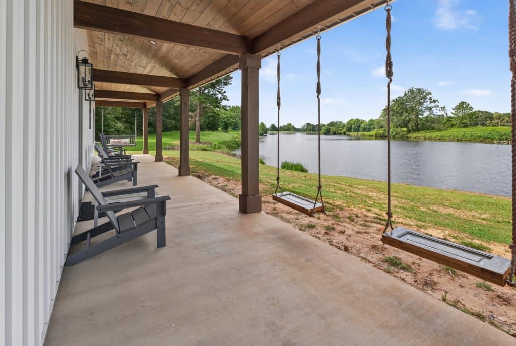 PL-62301-A Anna barndominium with carport, image 4 of 4
