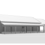 Anna PL-62301-A barndominium render B