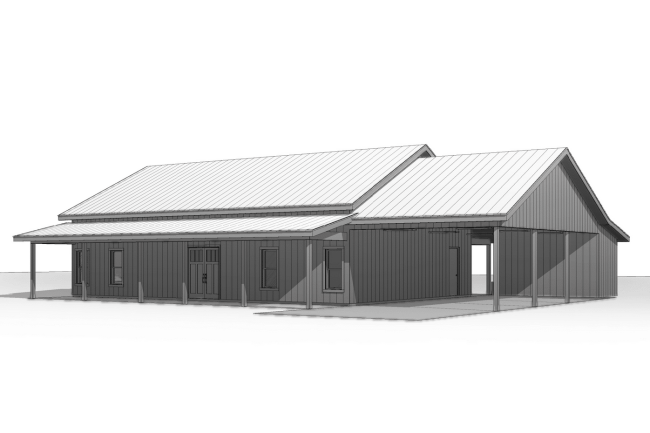 PL-62301-A_05_1600x Anna PL-62301-A barndominium render