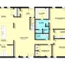 Morgan PL-62511 barndominium blueprint