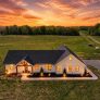 Lucy SV-5602 barndominium sunset